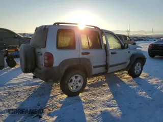 2006 Jeep Liberty Sport with VIN 1J4GL48536W263869, listed as a Copart auction lot 42359115 with Not Provided miles and Clean Title. Bid and sale history available at carsss.com. Image 3.