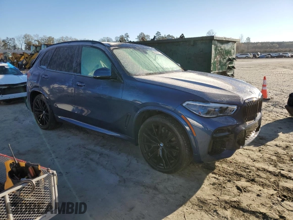 2022 BMW X5 xDrive40i with VIN 5UXCR6C08N9M97933, listed as a Copart auction lot 68409492 with 9,945 mi miles. Bid and sale history available at carsss.com. Image 4.
