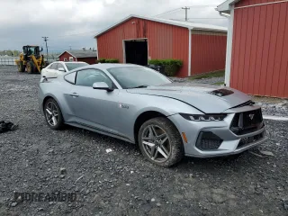 2024 Ford Mustang GT with VIN 1FA6P8CFXR5435098, listed as a Copart auction lot 55270825 with Not Provided miles and Salvage Title. Bid and sale history available at DreamBid. Image 4.