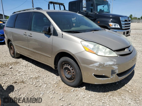 2006 Toyota Sienna CE с VIN 5TDZA23C66S486826, выставлен на аукционе Copart как лот 54943545 с пробегом 247 582 миль миль и Чистый • Clean title. История ставок и продаж доступна на DreamBid. Изображение 4.
