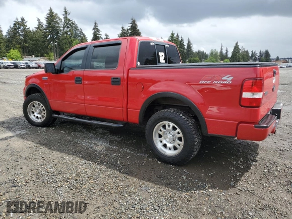 2006 Ford F-150 XLT with VIN 1FTPW14596KB43759, listed as a Copart auction lot 57687885 with Not provided miles and Salvage title. Bid and sale history available at DreamBid. Image 2.