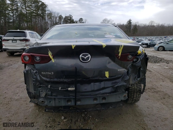 2023 Mazda Mazda3 Sedan 2.5 S Select with VIN 3MZBPABM7PM379447, listed as a Copart auction lot 46695105 with 20,233 mi miles and Non Repairable. Bid and sale history available at carsss.com. Image 6.