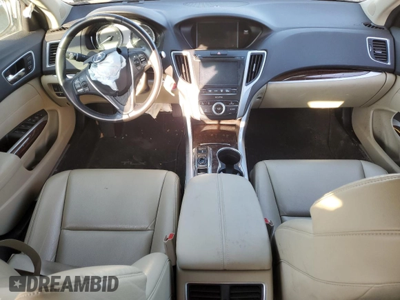 2020 Acura TLX with VIN 19UUB2F31LA000369, listed as a Copart auction lot 48179305 with 0 mi miles and Salvage Title. Bid and sale history available at carsss.com. Image 8.