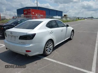 2011 Lexus IS 250 with VIN JTHCF5C26B2035296, listed as a IAAI auction lot 42469561 with 180,609 mi miles and . Bid and sale history available at DreamBid. Image 4.