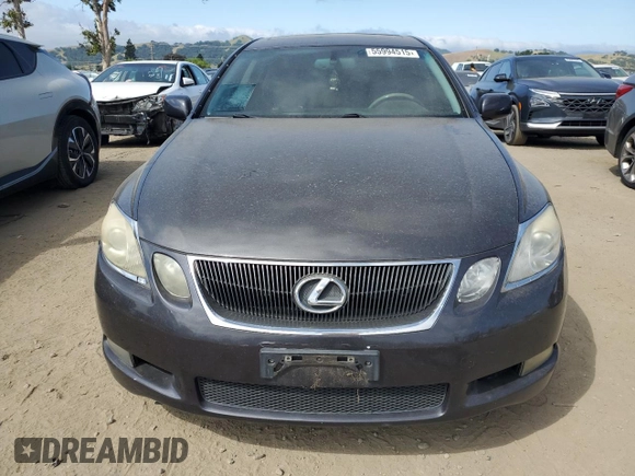 2006 Lexus GS 300 z VIN JTHBH96S665030516, wystawiony jako Copart lot #55994515 z przebiegiem 271 908 mil mil oraz Szkoda całkowita • Salvage title. Historia ofert i sprzedaży dostępna na DreamBid. Obrazek 5.