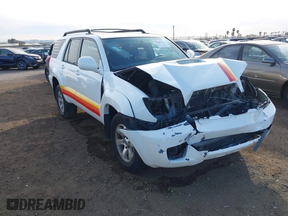 2006 Toyota 4Runner SR5 with VIN JTEZU14R960076802, listed as a IAAI auction lot 41407101 with 204,746 mi miles and . Bid and sale history available at DreamBid. Image 1.