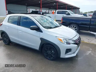 2024 Mitsubishi Mirage Black Edition with VIN ML32AWHJ1RH007630, listed as a IAAI auction lot 42324151 with 11,799 mi miles and . Bid and sale history available at DreamBid. Image 1.