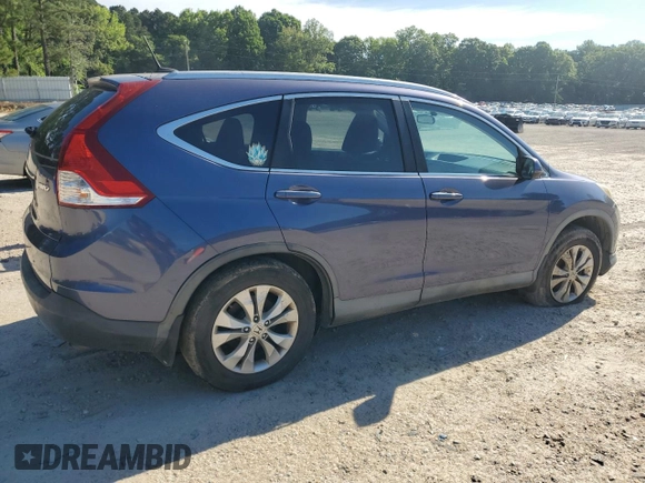 2013 Honda CR-V EX-L z VIN 2HKRM4H73DH658988, wystawiony jako Copart lot #58284325 z przebiegiem 240 778 mil mil oraz Tytuł czysty. Historia ofert i sprzedaży dostępna na DreamBid. Obrazek 3.