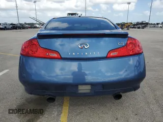 2006 Infiniti G35 with VIN JNKCV54E86M707641, listed as a Copart auction lot 76129854 with Not Provided miles and Salvage Title. Bid and sale history available at DreamBid. Image 6.
