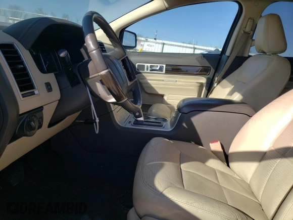 2009 Lincoln MKX with VIN 2LMDU68C99BJ08376, listed as a Copart auction lot 48208483 with 182,022 mi miles and Salvage Title. Bid and sale history available at DreamBid. Image 7.
