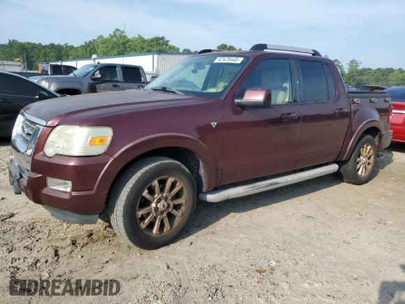 2008 Ford Explorer Sport Trac Limited z VIN 1FMEU53838UA28173, wystawiony jako Copart lot #62428445 z przebiegiem 141 533 mil mil oraz Czysty tytuł • Clean title. Historia ofert i sprzedaży dostępna na DreamBid. Obrazek 1.