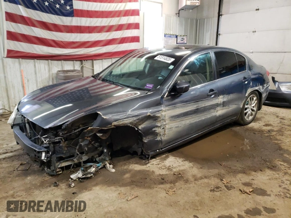 2009 Infiniti G37 Journey with VIN JNKCV61E59M302948, listed as a Copart auction lot 51514835 with 191,587 mi miles and Salvage Title. Bid and sale history available at DreamBid. Image 1.