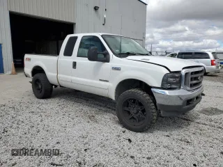 2003 Ford Super Duty F-250 XL with VIN 1FTNX21F03EB11672, listed as a Copart auction lot 51553485 with 382,272 mi miles and Salvage Title. Bid and sale history available at carsss.com. Image 4.