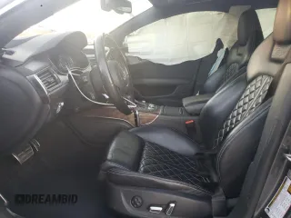 2016 Audi S7 with VIN WAUW2AFC1GN010008, listed as a Copart auction lot 88571445 with 126,480 mi miles and Salvage Title. Bid and sale history available at carsss.com. Image 7.
