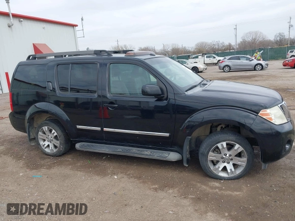 2008 Nissan Pathfinder S with VIN 5N1AR18U08C603446, listed as a IAAI auction lot 41811288 with 1 mi miles. Bid and sale history available at carsss.com. Image 12.