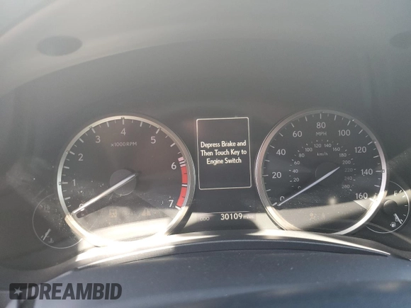 2021 Lexus NX with VIN JTJDARDZXM5020192, listed as a Copart auction lot 58360444 with 30,109 mi miles and Non Repairable. Bid and sale history available at carsss.com. Image 9.