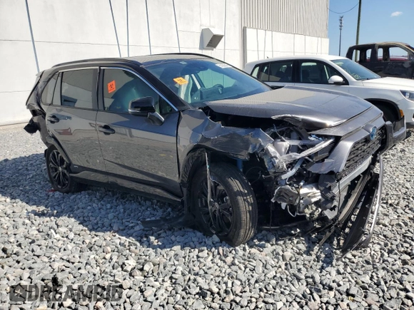2024 Toyota RAV4 Hybrid XSE with VIN 4T3E6RFV7RU144746, listed as a Copart auction lot 51058845 with 14,030 mi miles and Salvage Title. Bid and sale history available at carsss.com. Image 4.