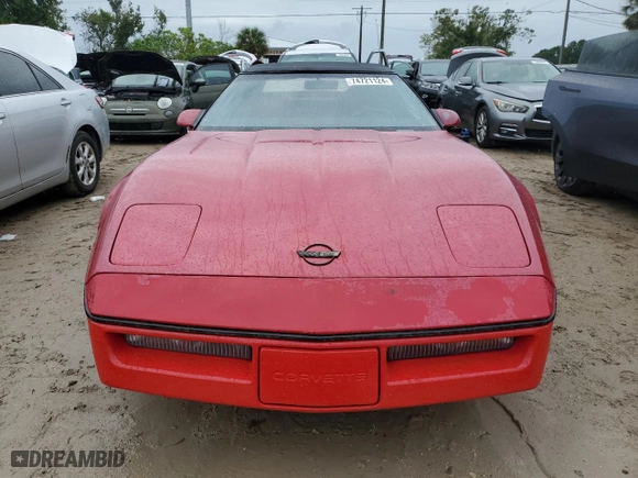 1986 Chevrolet Corvette with VIN 1G1YY6789G5902565, listed as a Copart auction lot 74721124 with 95,252 mi miles and Non Repairable. Bid and sale history available at carsss.com. Image 5.