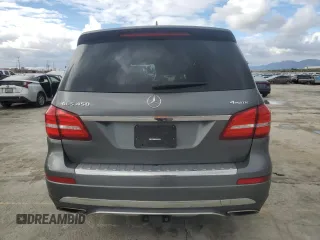2018 Mercedes-Benz GLS 450 with VIN 4JGDF6EE0JB173171, listed as a Copart auction lot 42110844 with 80,119 mi miles and . Bid and sale history available at DreamBid. Image 6.