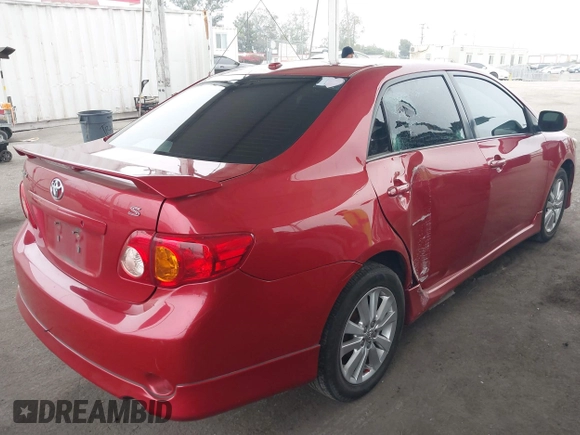 2010 Toyota Corolla with VIN 2T1BU4EE5AC461615, listed as a IAAI auction lot 42455155 with 103,062 mi miles and . Bid and sale history available at DreamBid. Image 4.