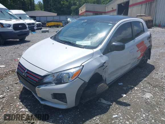 2023 Mitsubishi Mirage Black Edition with VIN ML32AWHJ0PH005641, listed as a IAAI auction lot 39886475 with 11,379 mi miles and . Bid and sale history available at DreamBid. Image 17.