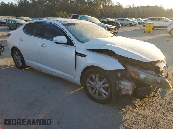 2013 Kia Optima EX with VIN 5XXGN4A78DG210515, listed as a Copart auction lot 88423895 with 170,450 mi miles and Salvage Title. Bid and sale history available at carsss.com. Image 4.