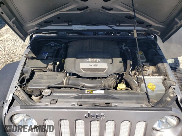 2016 Jeep Wrangler Unlimited Sport с VIN 1C4HJWDGXGL219048, выставлен на аукционе Copart как лот 55418275 с пробегом 151 211 миль миль и Списание • Salvage title. История ставок и продаж доступна на DreamBid. Изображение 11.