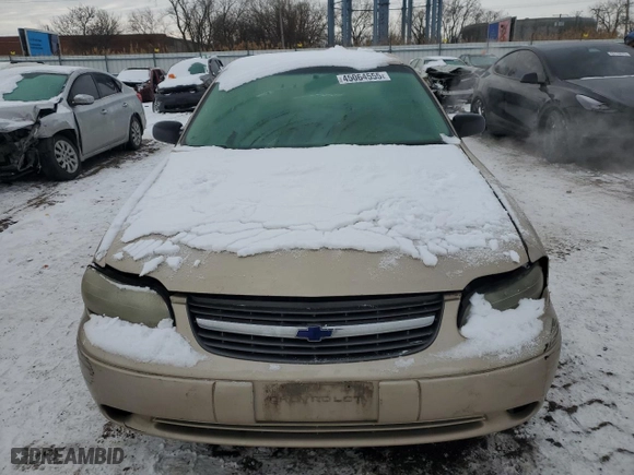 2003 Chevrolet Malibu with VIN 1G1ND52J43M560302, listed as a Copart auction lot 45064555 with 248,865 mi miles and Salvage Title. Bid and sale history available at carsss.com. Image 5.
