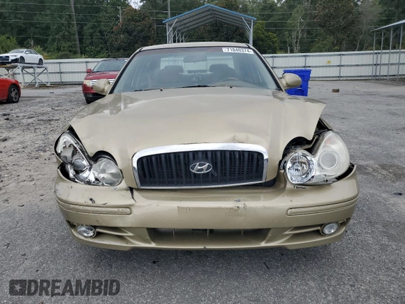 2004 Hyundai Sonata with VIN KMHWF25H74A052787, listed as a Copart auction lot 71840374 with 135,140 mi miles and Salvage Title. Bid and sale history available at carsss.com. Image 5.