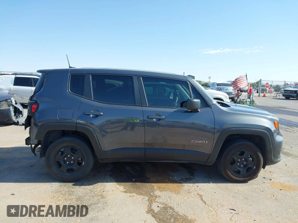 2022 Jeep Renegade Sport with VIN ZACNJDA13NPN49563, listed as a IAAI auction lot 42183338 with 17,945 mi miles and . Bid and sale history available at DreamBid. Image 13.