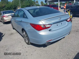 2013 Hyundai Sonata Limited with VIN 5NPEC4AB0DH754707, listed as a IAAI auction lot 41993423 with 162,538 mi miles and . Bid and sale history available at DreamBid. Image 3.