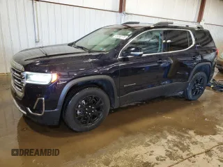 2021 GMC Acadia SLE z VIN 1GKKNKLS6MZ212815, wystawiony jako Copart lot #41838775 z przebiegiem 21 821 mil mil oraz Szkoda całkowita • Salvage title. Historia ofert i sprzedaży dostępna na DreamBid. Obrazek 1.