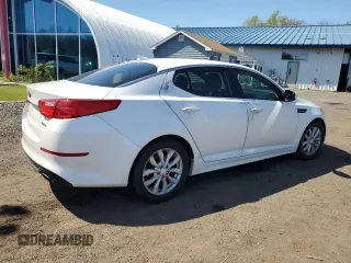 2014 Kia Optima EX with VIN 5XXGN4A79EG293633, listed as a Copart auction lot 54903205 with 120,497 mi miles and Salvage Title. Bid and sale history available at carsss.com. Image 3.