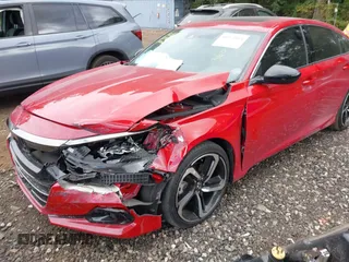 2021 Honda Accord Sport with VIN 1HGCV2F3XMA017580, listed as a IAAI auction lot 40373988 with 15,973 mi miles and . Bid and sale history available at DreamBid. Image 6.
