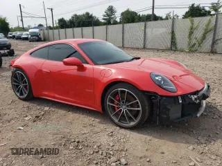 2020 Porsche 911 Carrera S with VIN WP0AB2A9XLS228135, listed as a Copart auction lot 64330843 with 11,365 mi miles. Bid and sale history available at carsss.com. Image 4.