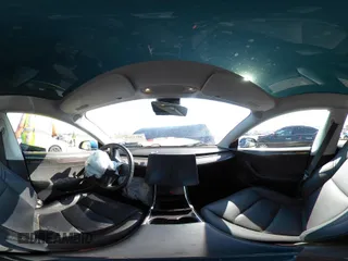 2018 Tesla Model 3 Long Range Battery with VIN 5YJ3E1EA6JF027065, listed as a IAAI auction lot 40532631 with 55,316 mi miles. Bid and sale history available at carsss.com. Image 19.