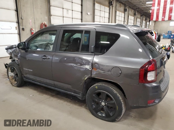 2017 Jeep Compass Sport with VIN 1C4NJCBA9HD146346, listed as a Copart auction lot 52344825 with 144,097 mi miles and Salvage Title. Bid and sale history available at DreamBid. Image 2.
