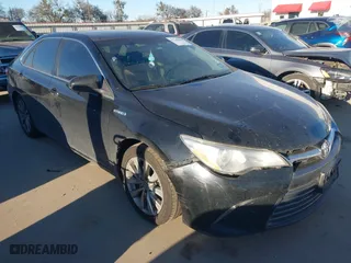 2015 Toyota Camry Hybrid LE with VIN 4T1BD1FK8FU173435, listed as a IAAI auction lot 41248303 with 155,718 mi miles. Bid and sale history available at carsss.com. Image 1.