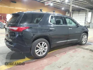 2018 Chevrolet Traverse High Country with VIN 1GNEVKKW8JJ156942, listed as a Copart auction lot 62066535 with 113,512 mi miles and Salvage title. Bid and sale history available at DreamBid. Image 3.