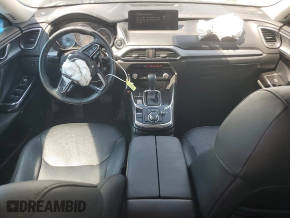 2021 Mazda CX-9 Touring with VIN JM3TCACY5M0527069, listed as a Copart auction lot 43014655 with 66,989 mi miles and Salvage title. Bid and sale history available at DreamBid. Image 8.