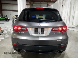 2010 Acura RDX Tech Pkg with VIN 5J8TB1H55AA007570, listed as a Copart auction lot 53146445 with 121,510 mi miles and Salvage Title. Bid and sale history available at carsss.com. Image 6.