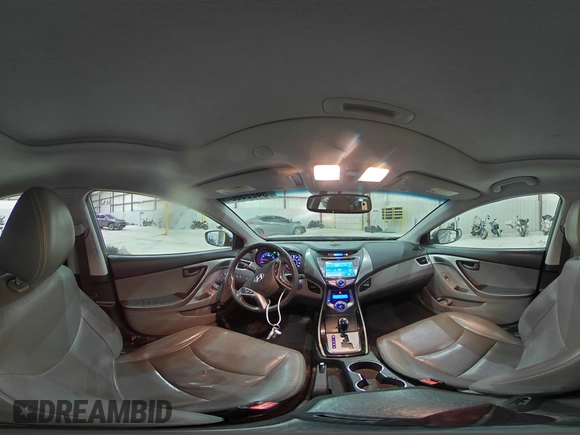 2013 Hyundai Elantra GLS z VIN KMHDH4AEXDU919512, wystawiony jako Copart lot #84223604 z przebiegiem 118 391 mil mil oraz Szkoda całkowita • Salvage title. Historia ofert i sprzedaży dostępna na DreamBid. Obrazek 14.