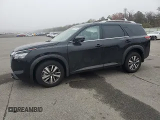 2025 Nissan Pathfinder SL with VIN 5N1DR3CC4SC200116, listed as a Copart auction lot 55313895 with 2,395 mi miles and Salvage title. Bid and sale history available at DreamBid. Image 1.