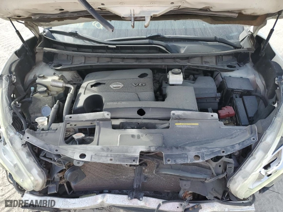 2017 Nissan Murano Platinum with VIN 5N1AZ2MH3HN148689, listed as a Copart auction lot 47865755 with 195,046 mi miles and Salvage Title. Bid and sale history available at carsss.com. Image 12.