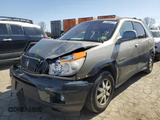 2002 Buick Rendezvous CXL with VIN 3G5DB03E92S579575, listed as a Copart auction lot 47946425 with 257,171 mi miles and Salvage Title. Bid and sale history available at DreamBid. Image 1.