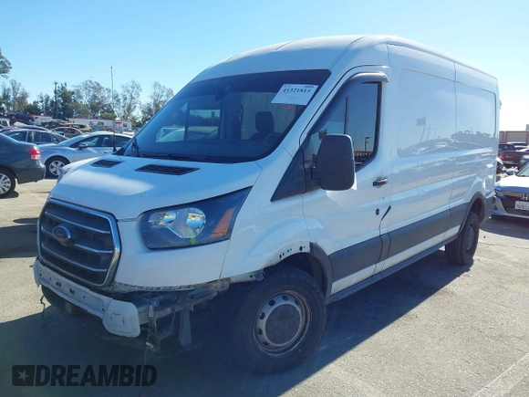 2020 Ford Transit Cargo with VIN 1FTBR1C89LKA62365, listed as a IAAI auction lot 41321815 with 149,157 mi miles. Bid and sale history available at carsss.com. Image 20.