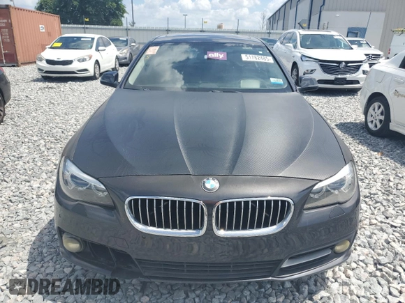 2016 BMW 5 Series 535i with VIN WBA5B1C55GG134255, listed as a Copart auction lot 51782485 with 126,992 mi miles and Clean Title. Bid and sale history available at DreamBid. Image 5.