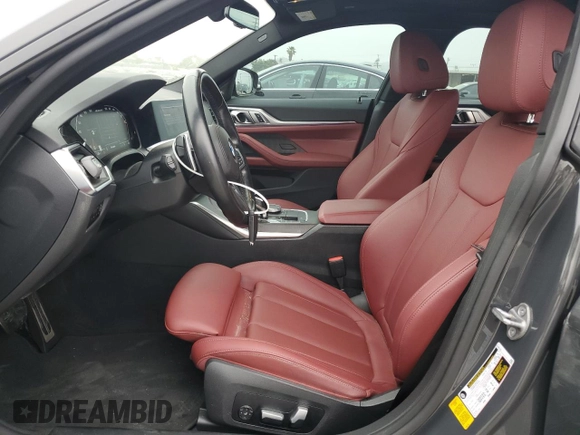 2023 BMW 4 Series M440i with VIN WBA63AW06PFN80681, listed as a Copart auction lot 58364774 with 20,057 mi miles and Salvage title. Bid and sale history available at DreamBid. Image 7.