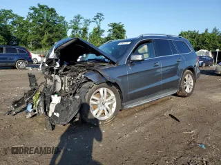 2017 Mercedes-Benz GLS 450 z VIN 4JGDF6EE6HA971707, wystawiony jako Copart lot #61580705 z przebiegiem Nie podano mil oraz Szkoda całkowita • Salvage title. Historia ofert i sprzedaży dostępna na DreamBid. Obrazek 1.
