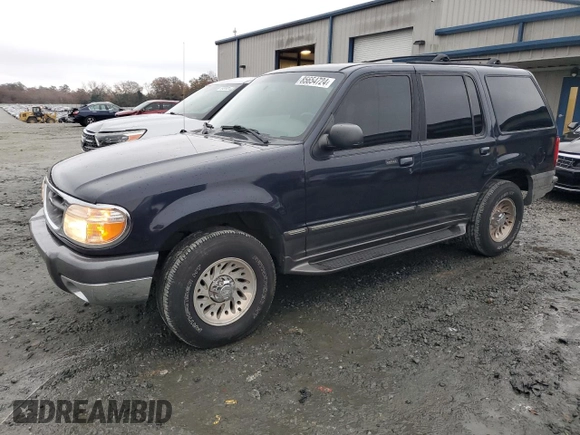 1999 Ford Explorer XLT z VIN 1FMZU32E6XZB83945, wystawiony jako Copart lot #85654724 z przebiegiem 308 924 mil mil oraz Szkoda całkowita • Salvage title. Historia ofert i sprzedaży dostępna na DreamBid. Obrazek 1.